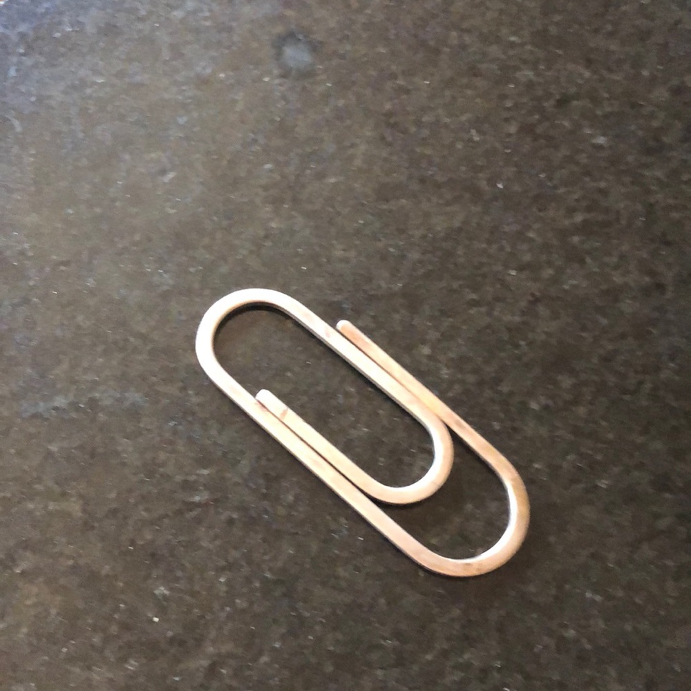 Tiffany paperclip